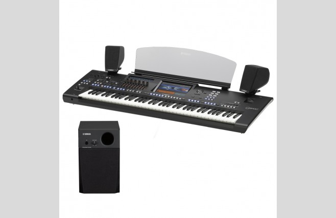 Display Model Yamaha Genos2 Keyboard & Speakers - Image 1